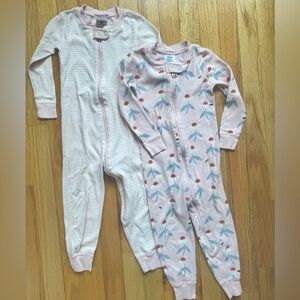 Hanna Andersson pink PJ bundle - set of 2 (size 3T)
